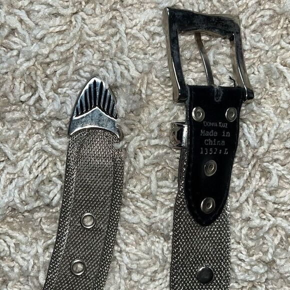Gorgeous Vintage Donna Katz Mesh Metal Belt - Picture 5 of 11